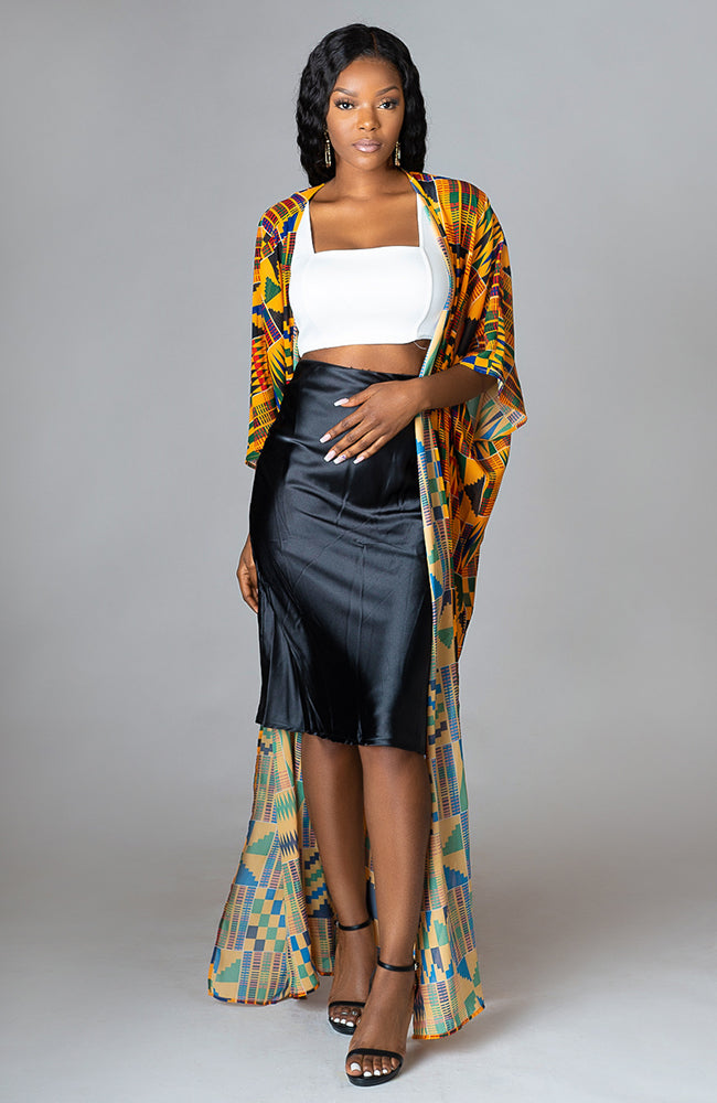 Laviye african print bodysuit
