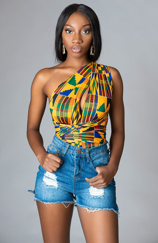 Laviye african print swimwear