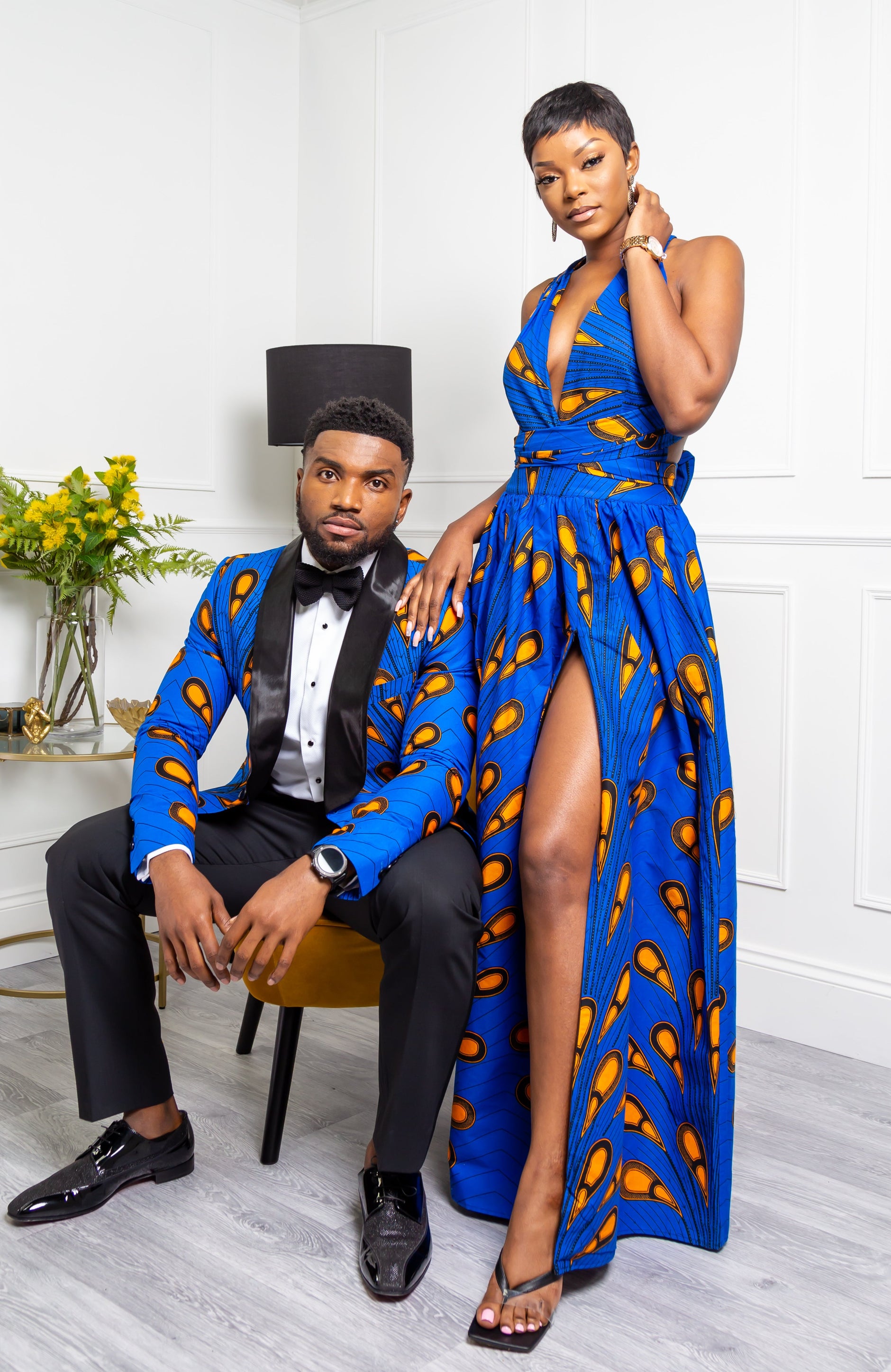 African Print Dresses  LAVIYE LONDON